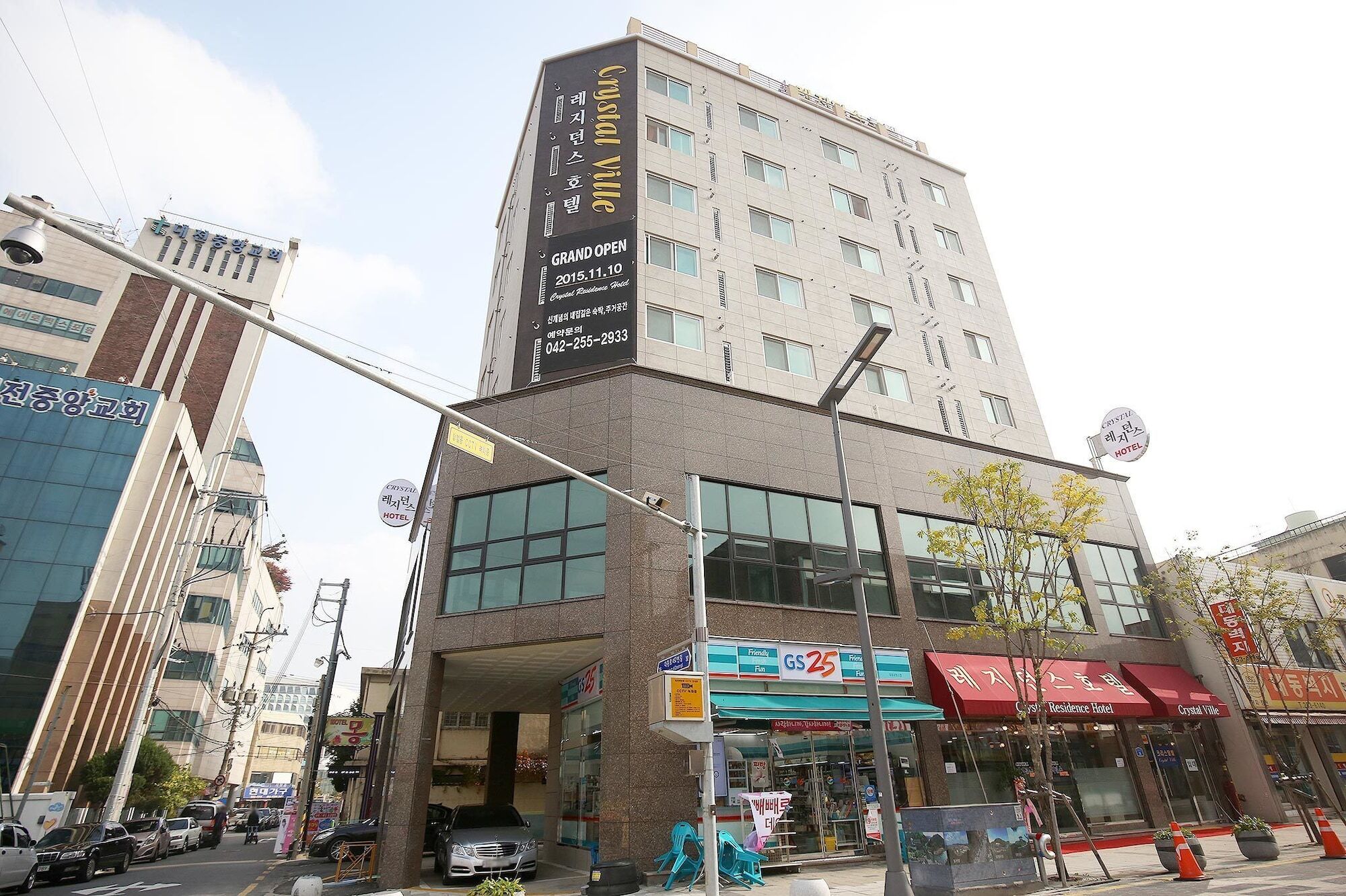 Crystal Residence Hotel Tedzson Kültér fotó